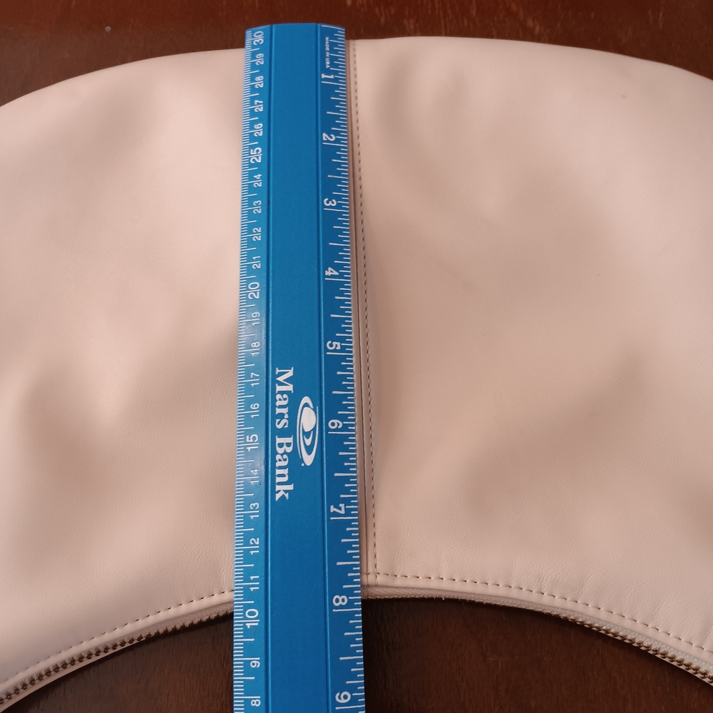 Ann Taylor Cream Hobo Bag with Gold Accent - Picture 5 of 6